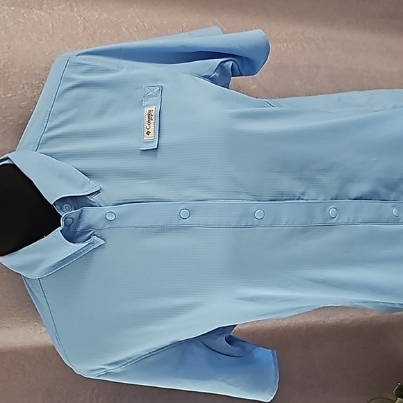 Columbia PFG Tamiami II Omni-Shade Shortsleeve Fishing Shirt, Size M, NWOT - Picture 5 of 12
